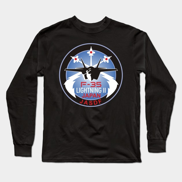 f35 Lightning II Long Sleeve T-Shirt by MBK